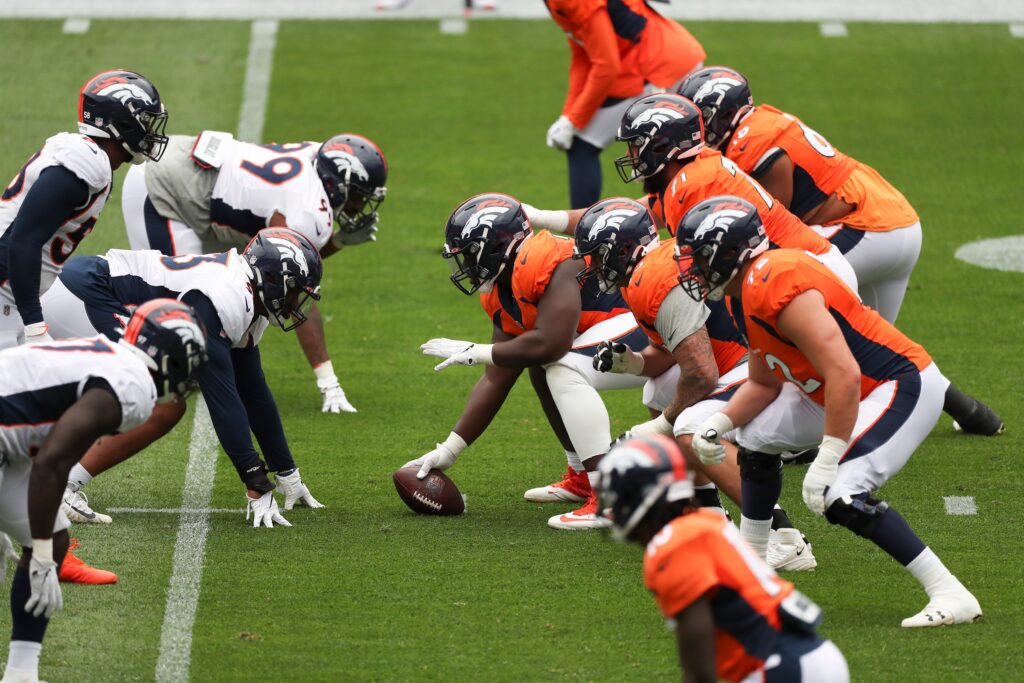 The Broncos have all but named a starting center
