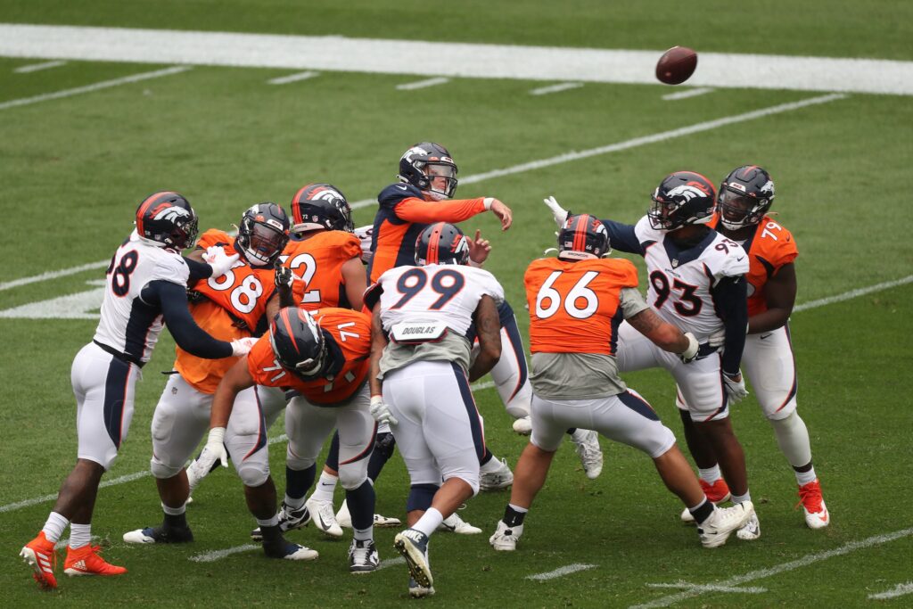 The Broncos have a young Jurrell Casey working alongside Jurrell Casey