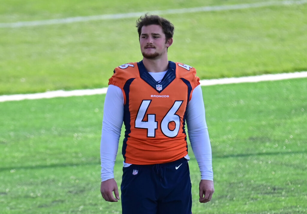 Forklifts, patience and practice in the park: How Jacob Bobenmoyer became the Broncos’ long snapper