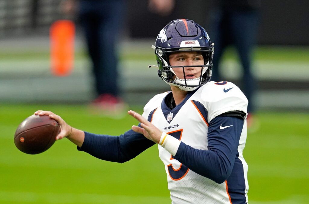 Here’s how the Broncos will determine if Drew Lock plays on Sunday
