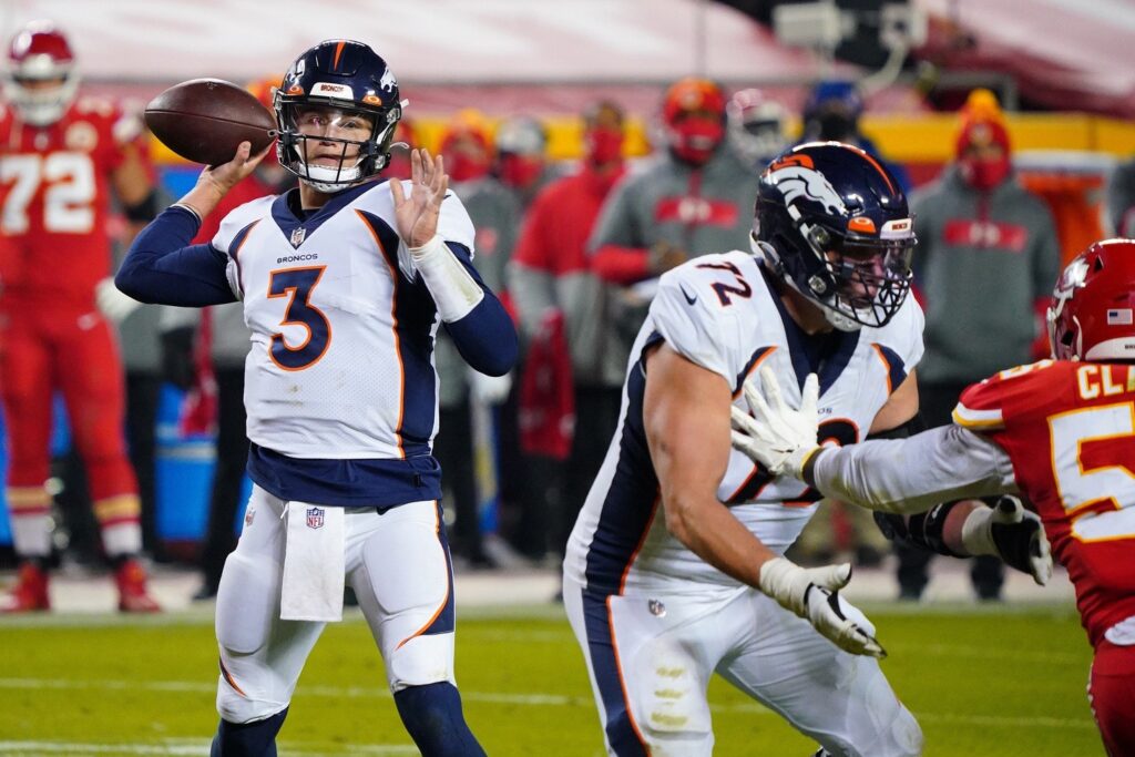 Vic Fangio outlines what the Broncos need to see from Drew Lock in the final four games