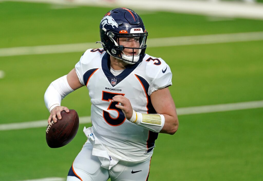 Vic Fangio addresses where Drew Lock stands with one game remaining in the season