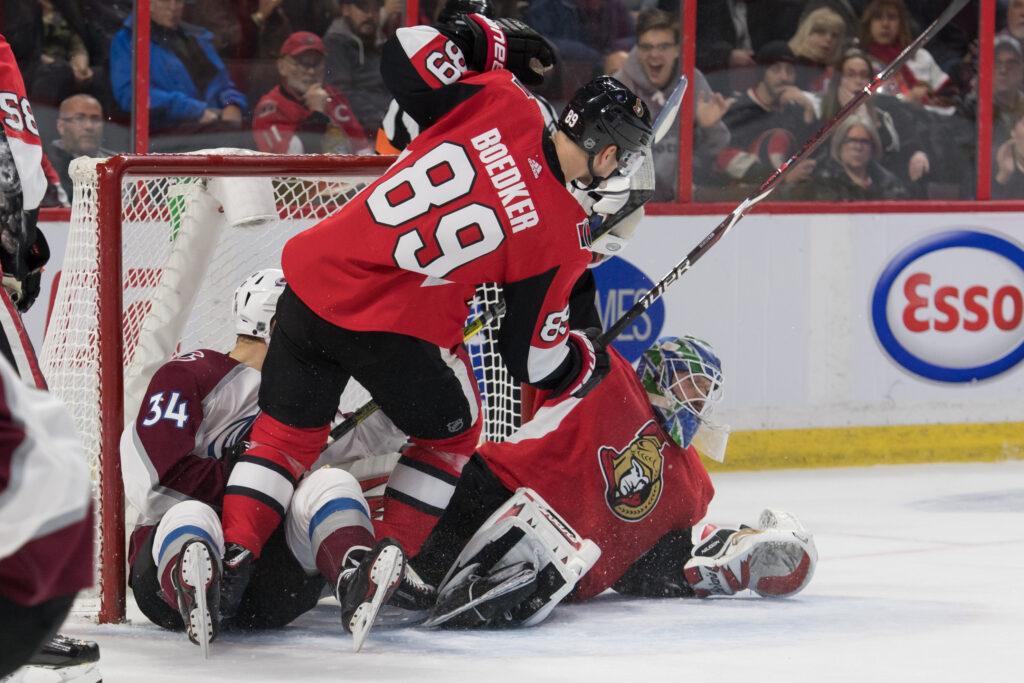 Avs-Sens player grades: Avs roll over