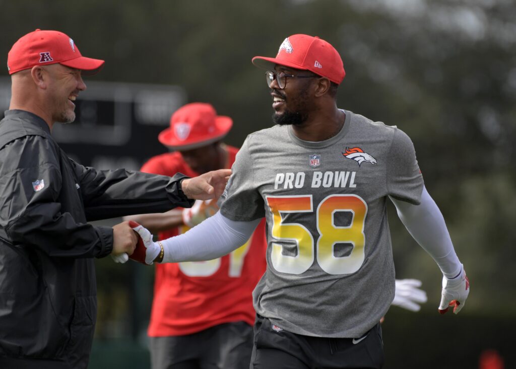 Why Von Miller’s trip to the Pro Bowl got him more excited to work with his new head coach