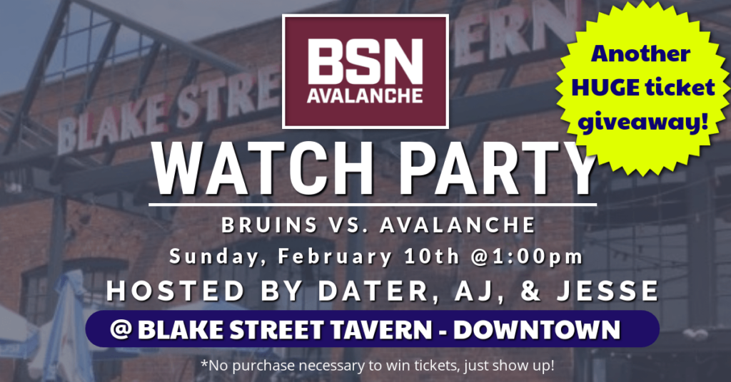 BSN Avalanche Watch Party and Live Fancast