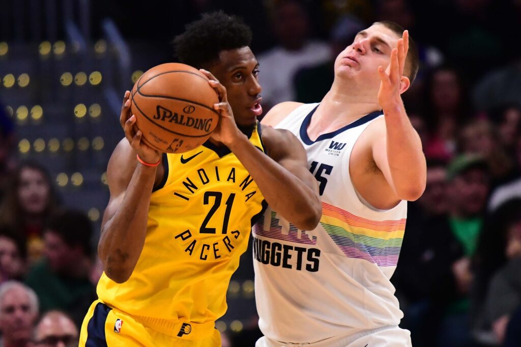 Nuggets hang on against Pacers despite Nikola Jokic’s late ejection