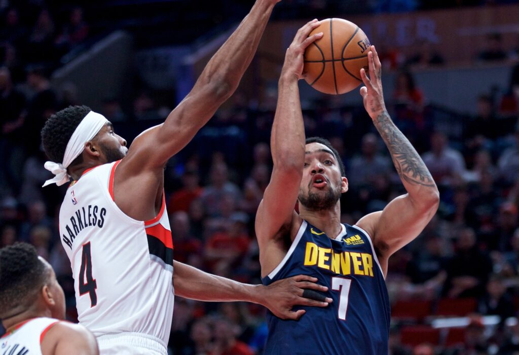 Nuggets rest Jokic, Millsap, nearly steal win against Trail Blazers