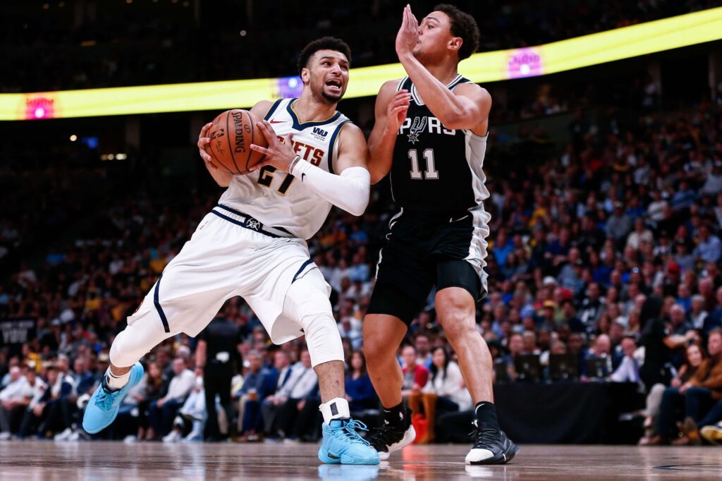 Jamal Murray roars to life late as Nuggets avert disaster, even series