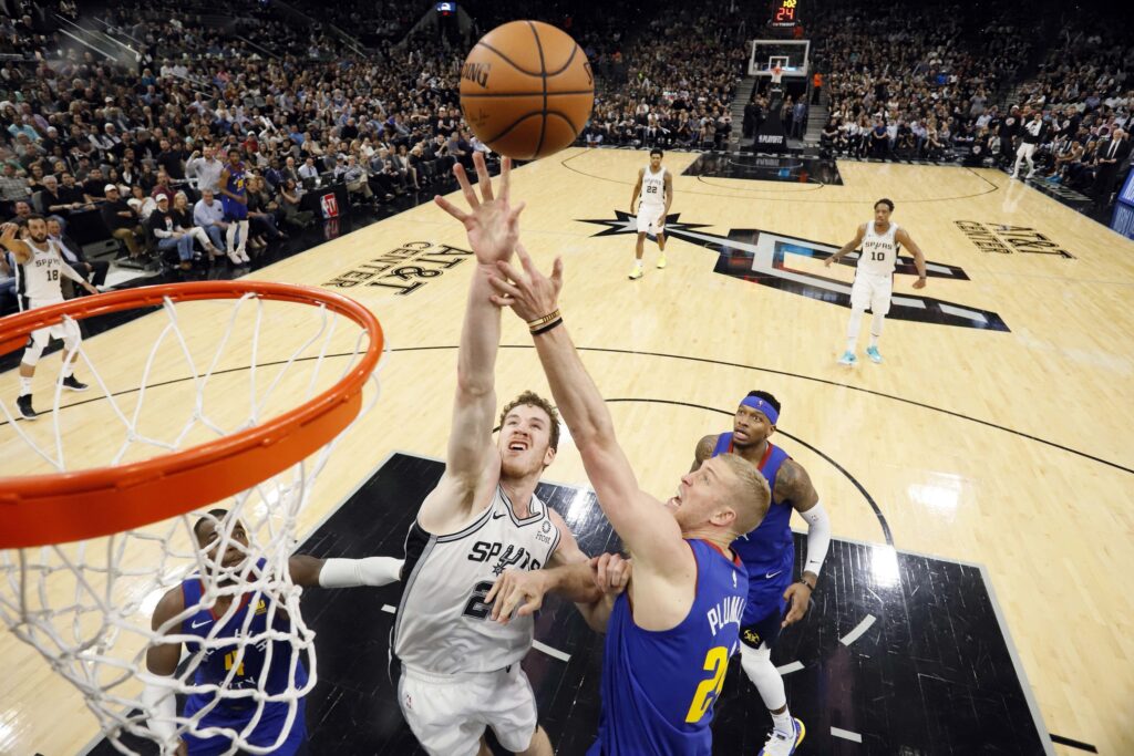 “He’s been setting moving screens the whole series”: How the Nuggets answer Spurs’ physicality could decide playoff fate