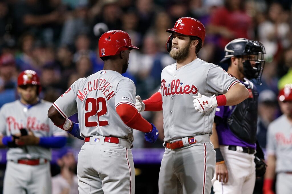 Harper’s homer snaps Rockies winning streak