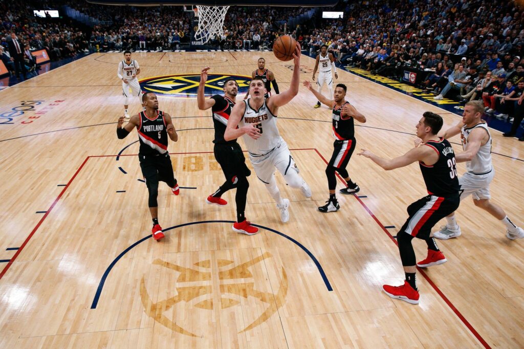 Before turning another arena’s interview room into his personal comedy club, Nikola Jokic sent a strong and lasting message to Damian Lillard