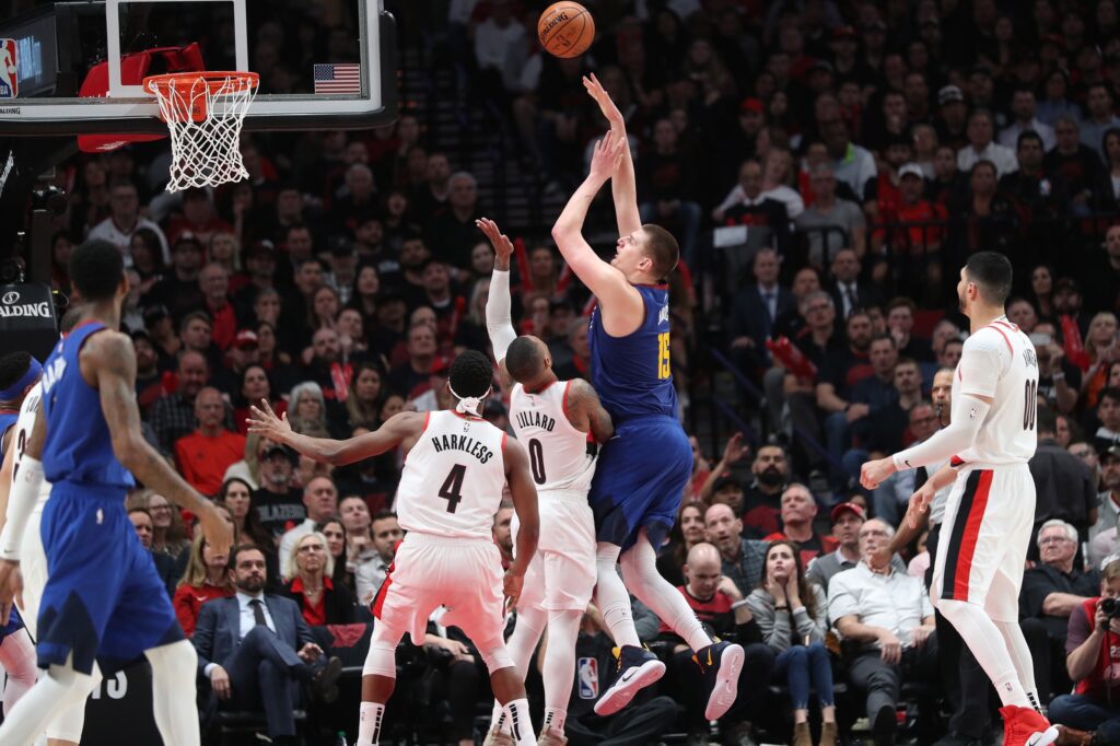 Nuggets fall in wild quadruple-OT thriller as Trail Blazers take control of series