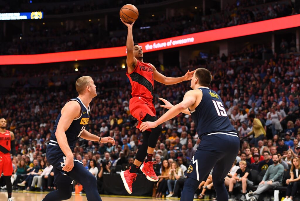 C.J. McCollum ends Denver’s season in Game 7