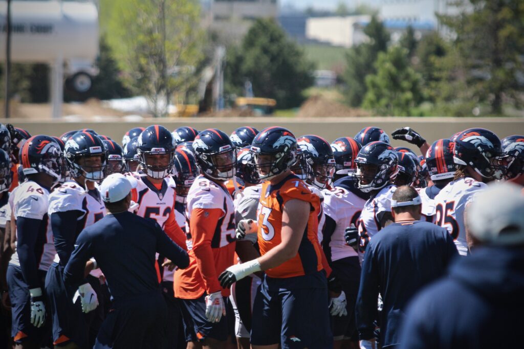 The Broncos are already getting a look at Chris Harris Jr.’s potential replacement