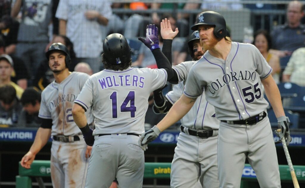 Rockies offense wreaks havoc in pounding of Pirates