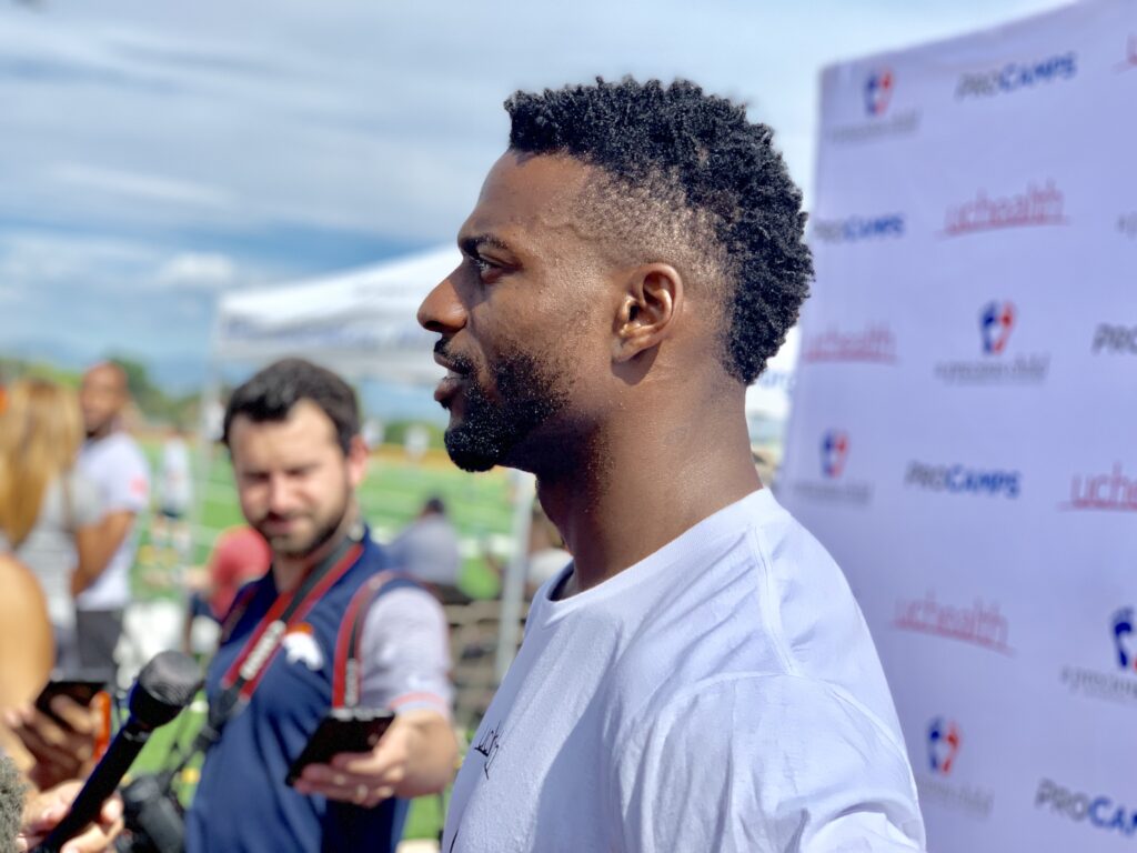 Emmanuel Sanders on the “personality trait” that could prove to be key for the Broncos offense