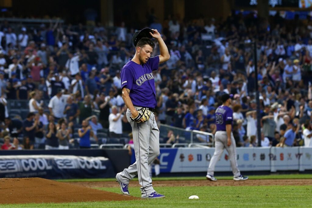 Rockies downward spiral continues in noncompetitive loss to Yankees