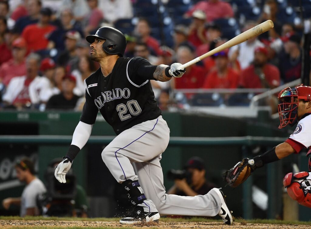 Rockies steal one late to avoid four-game sweep