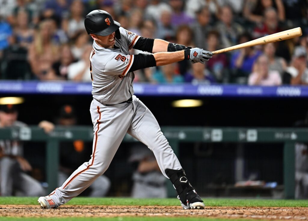 Rockies rally but Giants get big hit late to take game at Coors