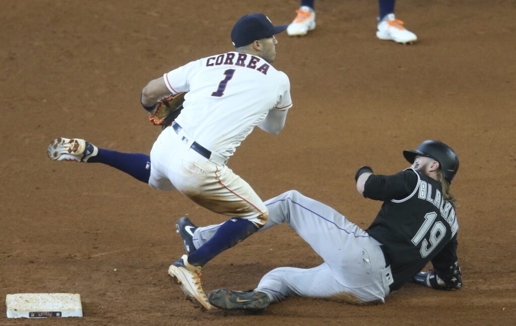 Rockies thumped by Astros again for quick sweep