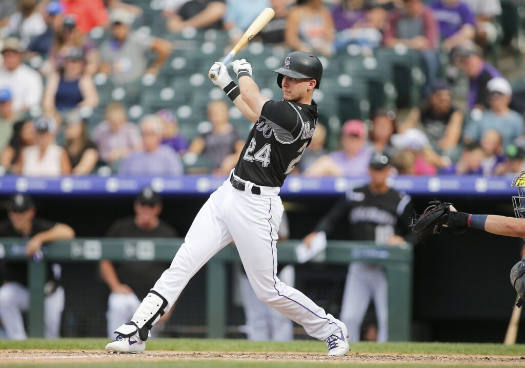 McMahon homers twice as Rockies sweep Padres