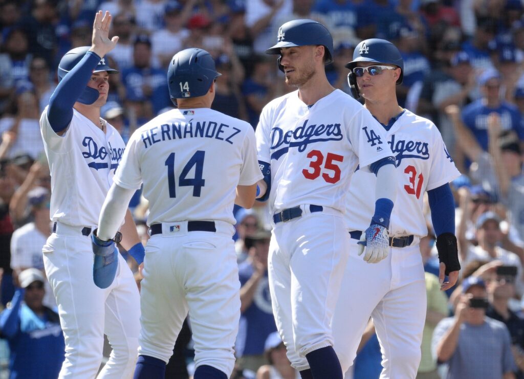 Bellinger slams Rox, Colorado drops set in LA