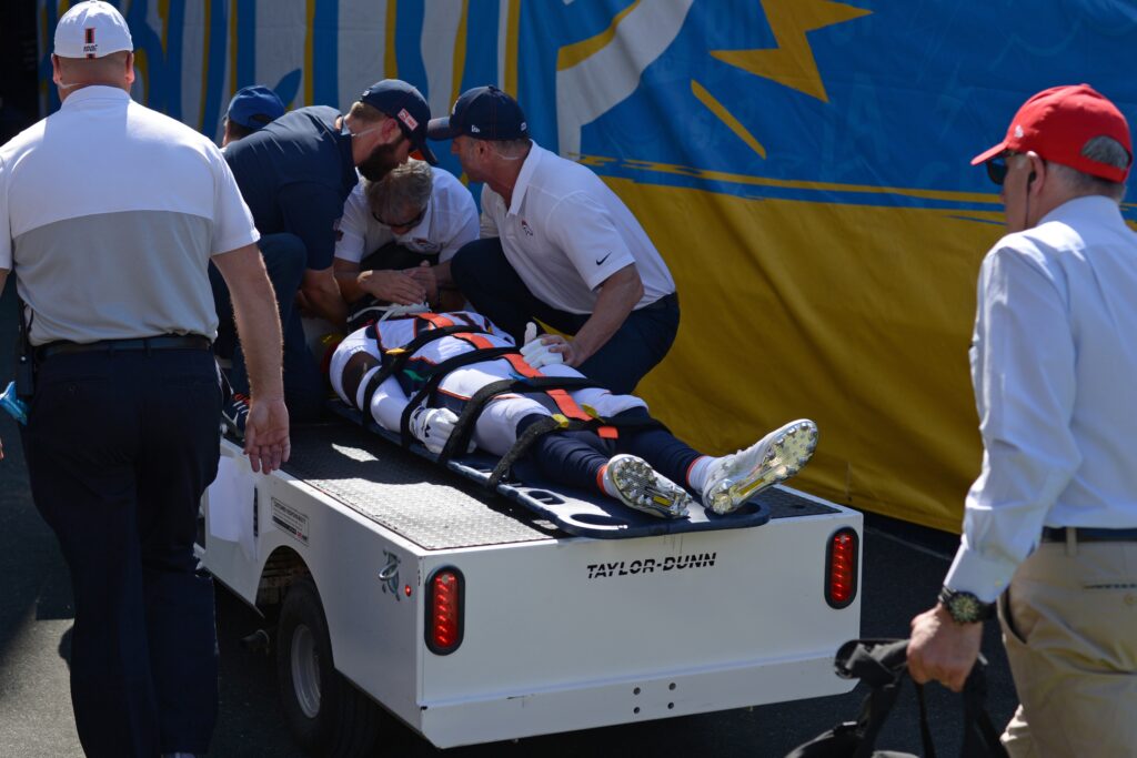 Paralyzed for 30 minutes Sunday, Broncos’ Bausby points to return