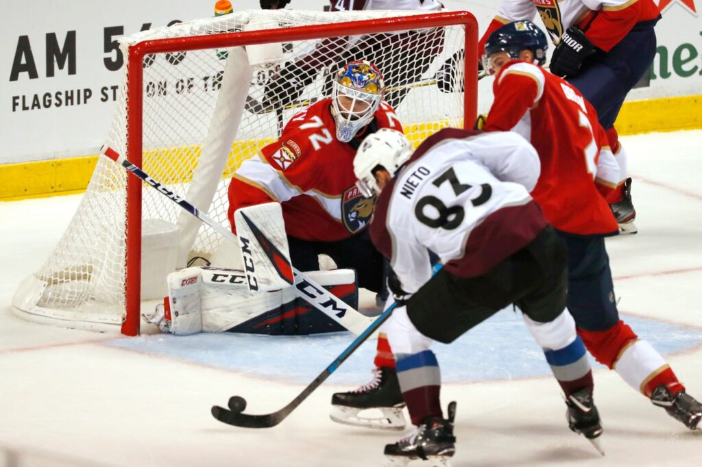Philipp Grubauer’s brilliance buoys thrilling Avalanche comeback win