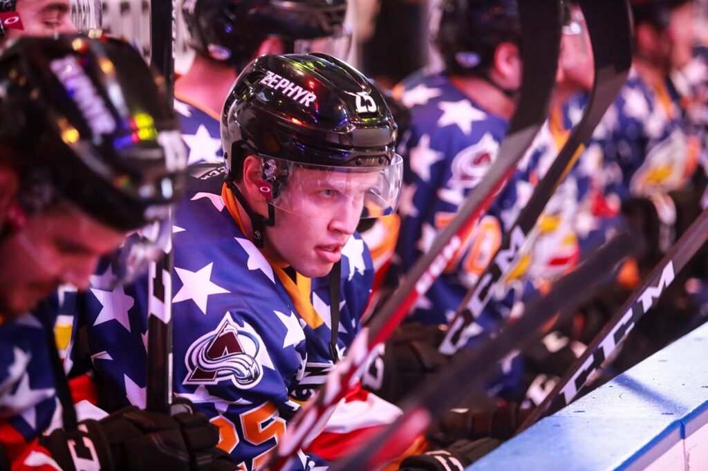 DNVR Exclusive: O’Connor continues transition from DU to Avs’ future forward