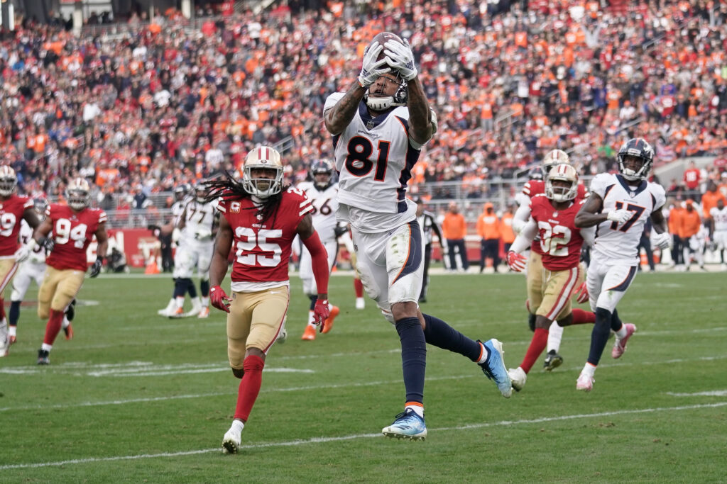 Why Tim Patrick doesn’t have any goals in his return