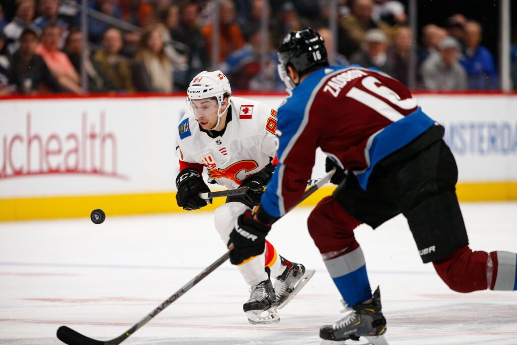 Overtime foils Avs again as Flames end six-game winning streak