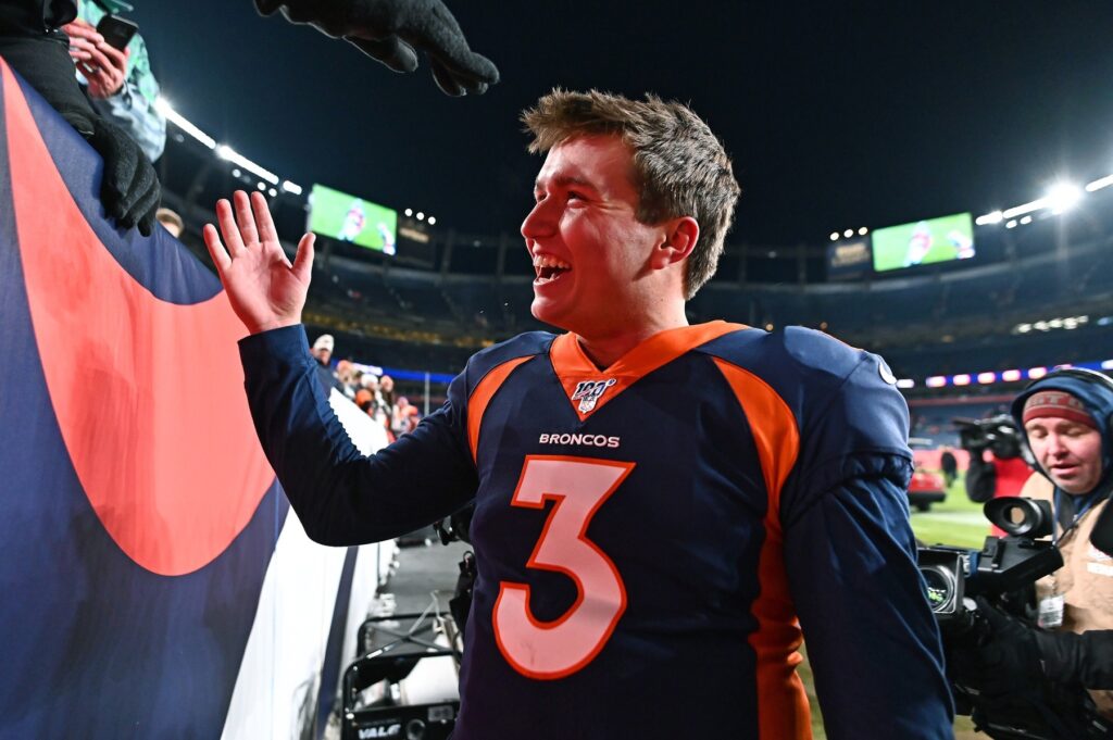 How Drew Lock is preparing for his first of potentially many trips home