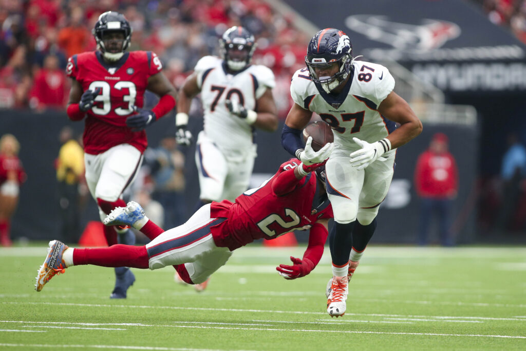Why Noah Fant’s mental ‘whirlwind’ as a rookie has him ready to push toward the elite