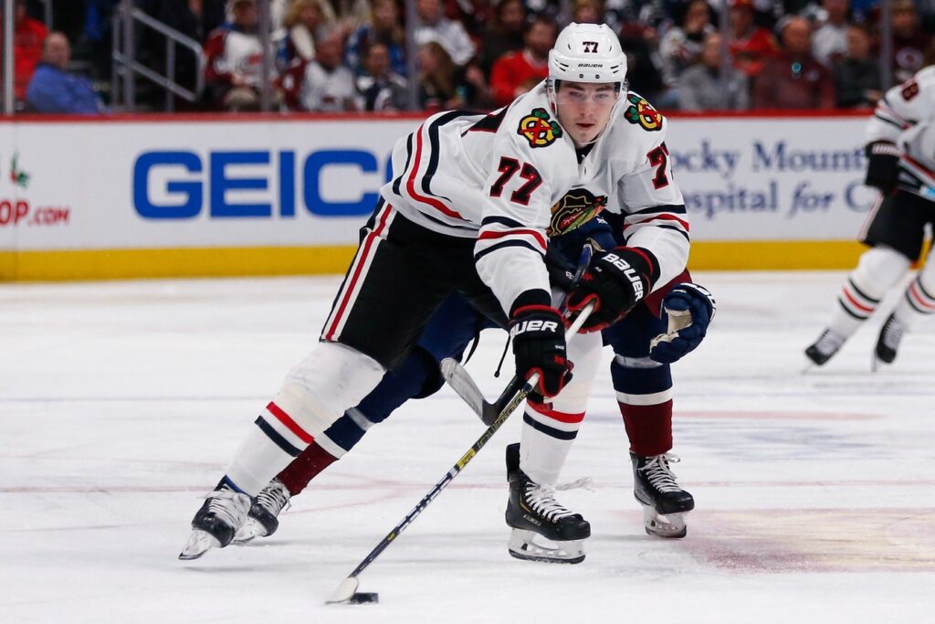 Avs blow another lead late as Blackhawks steal two points