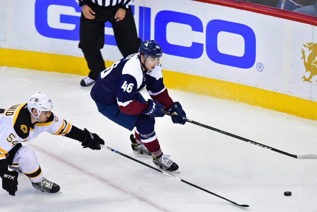 One of Colorado’s top young forwards gets his chance tonight