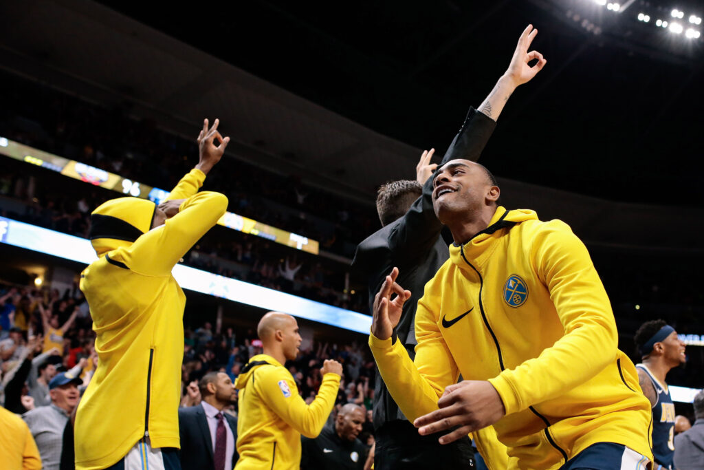 An unexpected candidate is filling the Nuggets’ leadership void