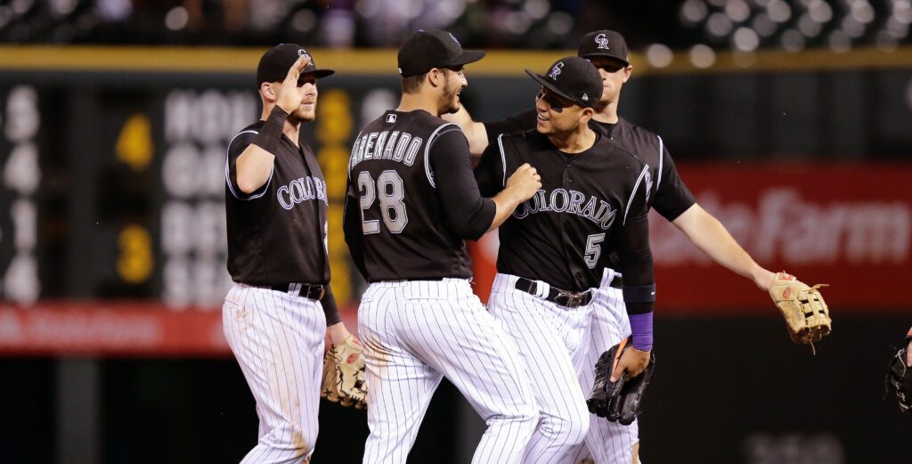 Carlos Gonzalez, Nolan Arenado dissect the third baseman’s latest and greatest gems