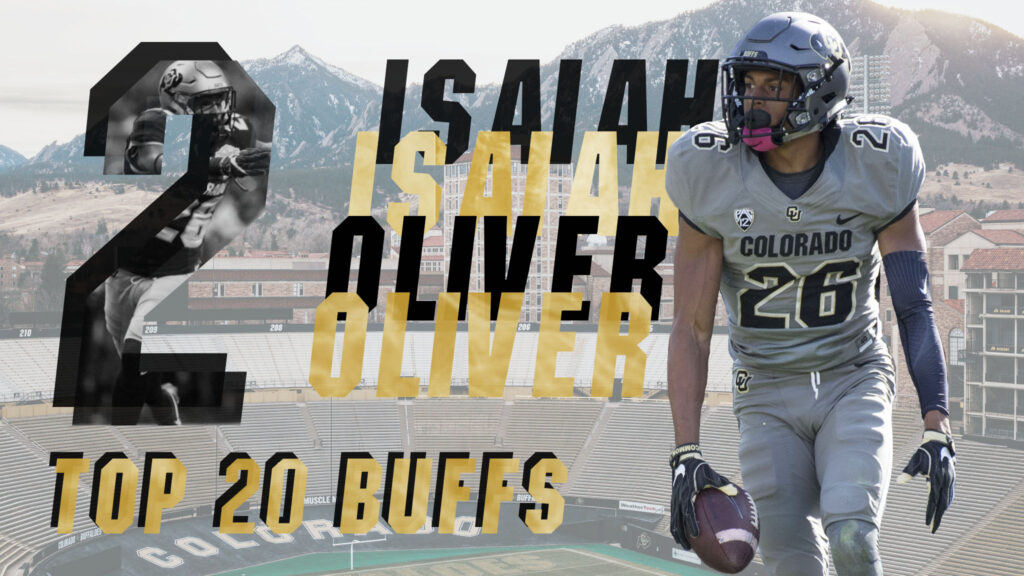 CU Buffs Top 20: No. 2 Isaiah Oliver