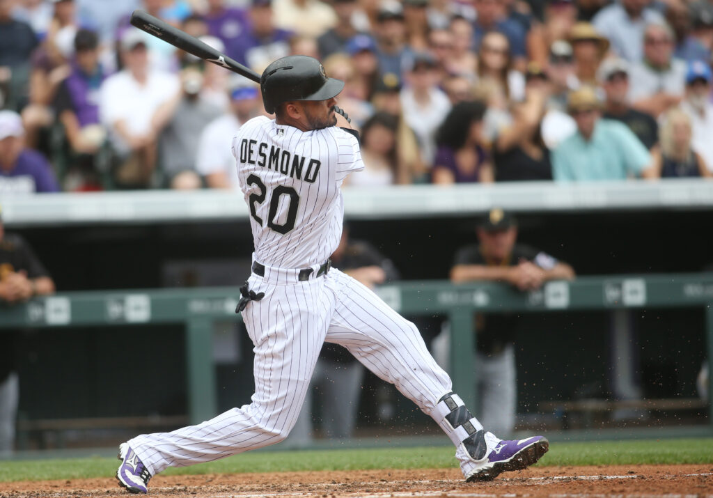 Ian Desmond re-injures calf