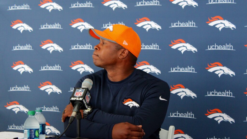 Vance Joseph gives a hint toward who may be his starting left tackle