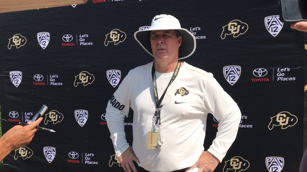 WATCH: Mike MacIntyre considers redshirting a senior wide receiver.