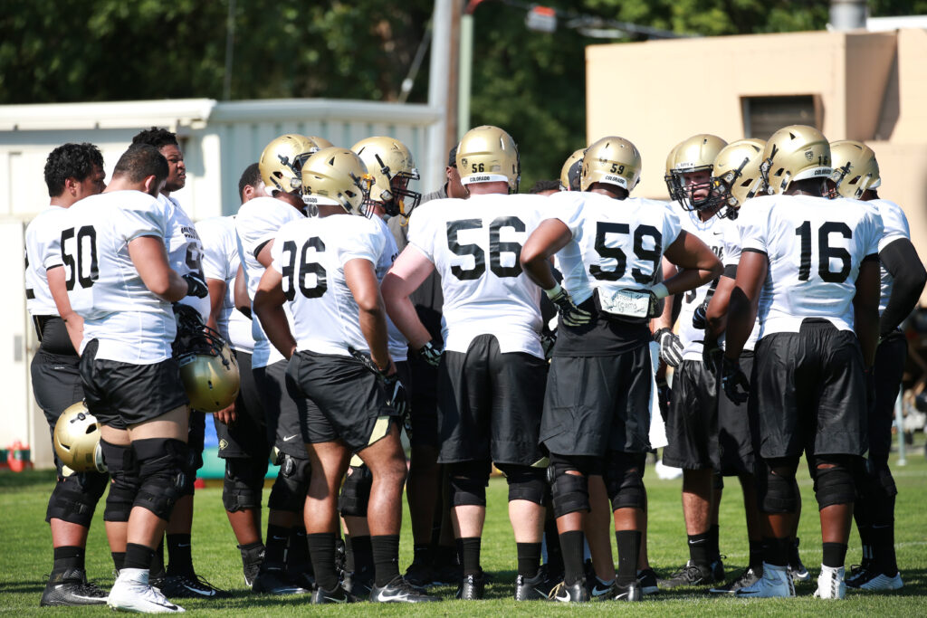 PHOTOS: Buffs wideouts continue to impress at fall camp