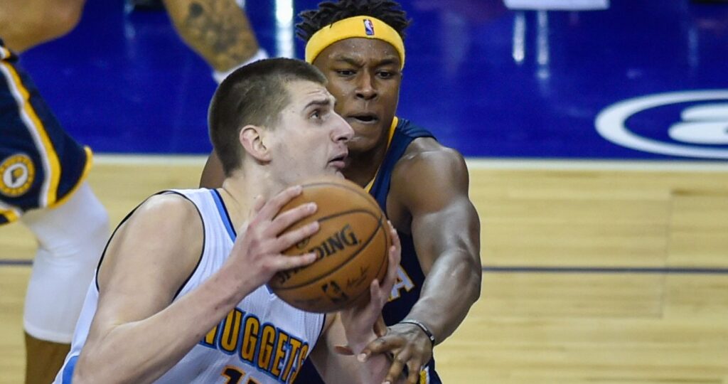 Did Nikola Jokic just record his first career triple-double?