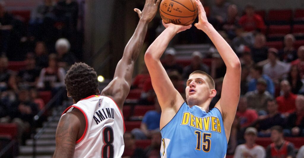 Nikola Jokic is a mid-range assassin with an offensive ceiling that keeps climbing