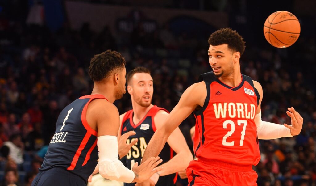WATCH: Jamal Murray gets MVP, Nikola Jokic dazzles in Rising Stars Challenge