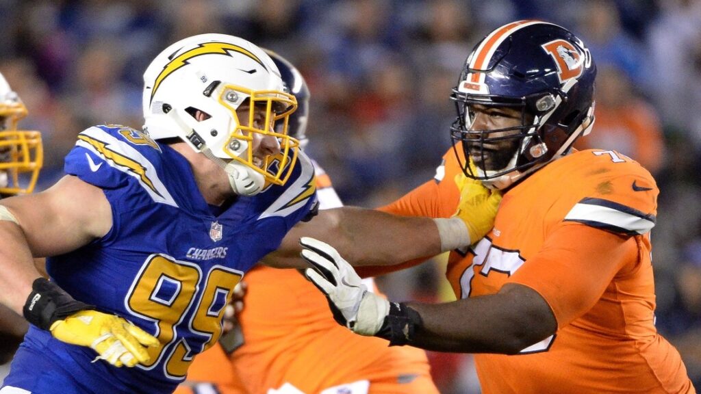 Report: Broncos to part ways with Russell Okung