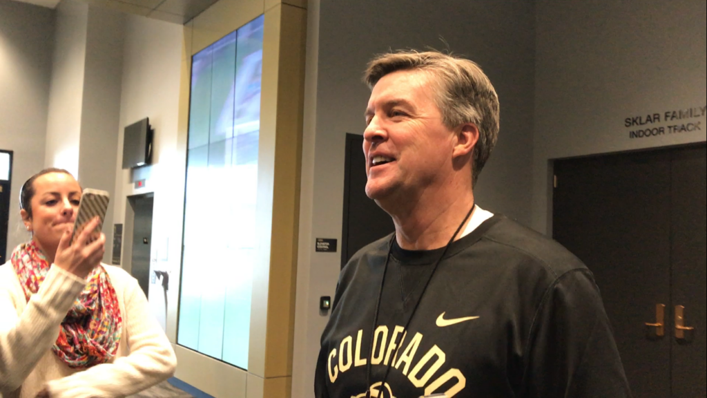 WATCH: Mike MacIntyre on CU Buffs’ newest staff member
