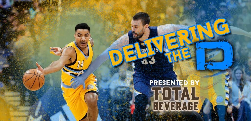 Delivering the D: Will Barton finds Gary Harris for the flush