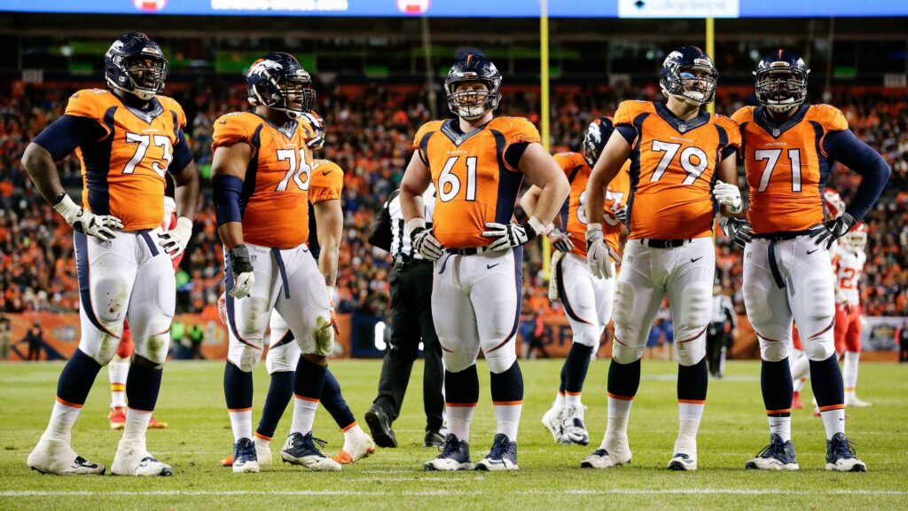 The Broncos want to fix their offensive line before the draft