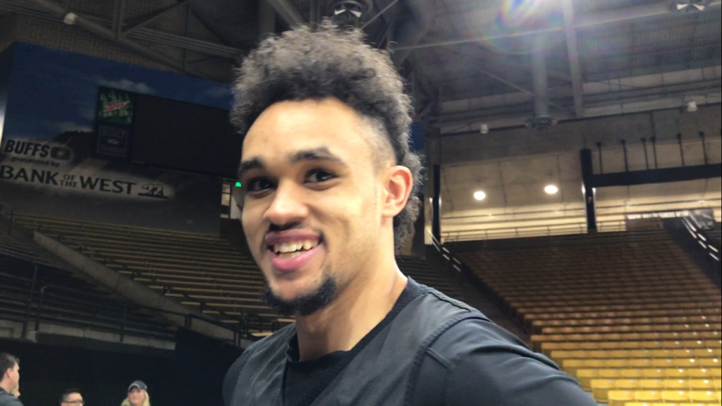 WATCH: Derrick White reacts to earning Pac-12 honors